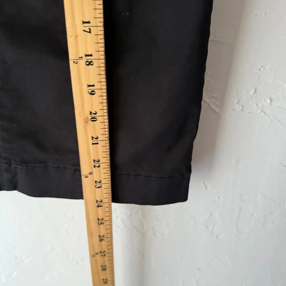 Joe’s Jeans Y2k Black Strapless Mini Dress Size M Cotton Blend‎ Zip Back Tube